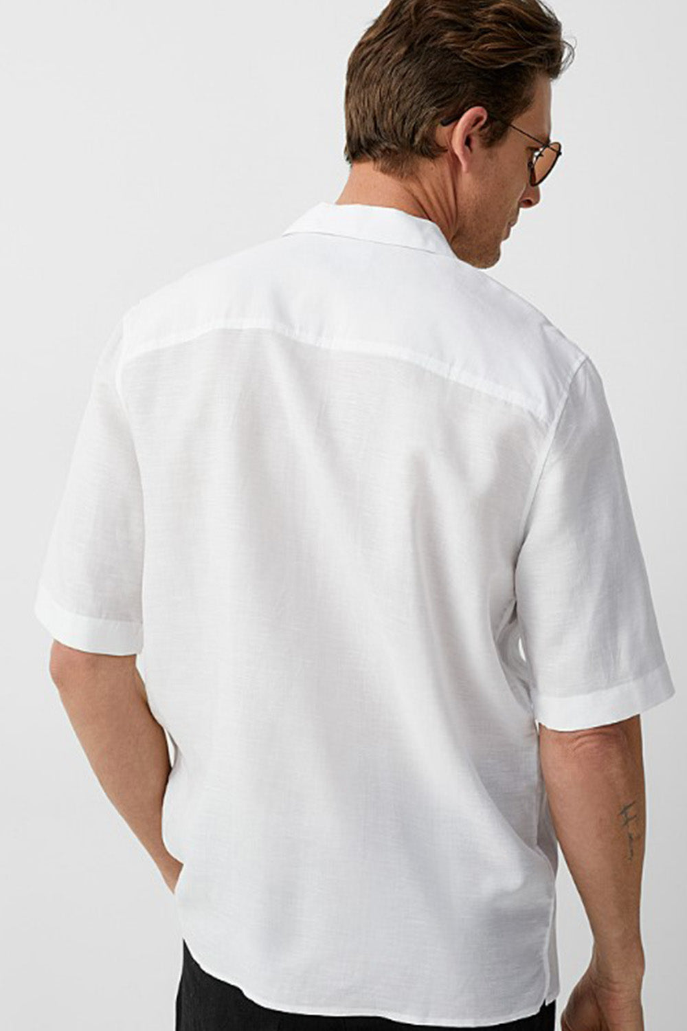 Delicate White Mens Shirt