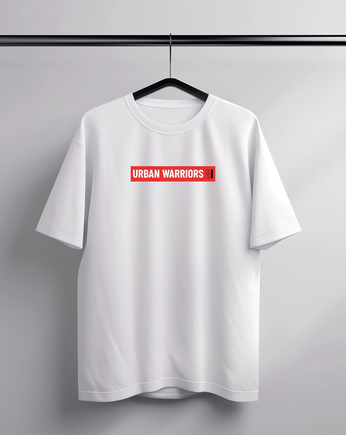 Urban Warriors White Oversized Tee