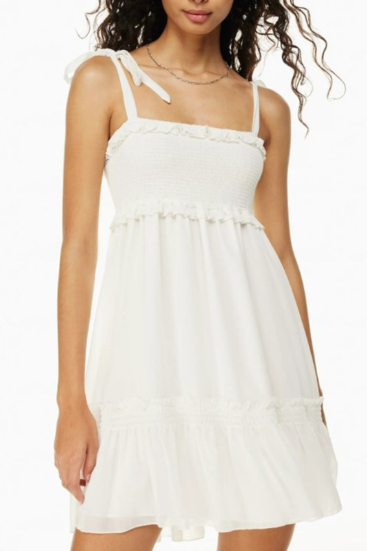 Joyous White Dress