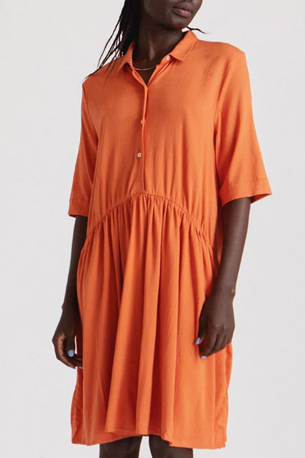 Bucolic Orange Dress