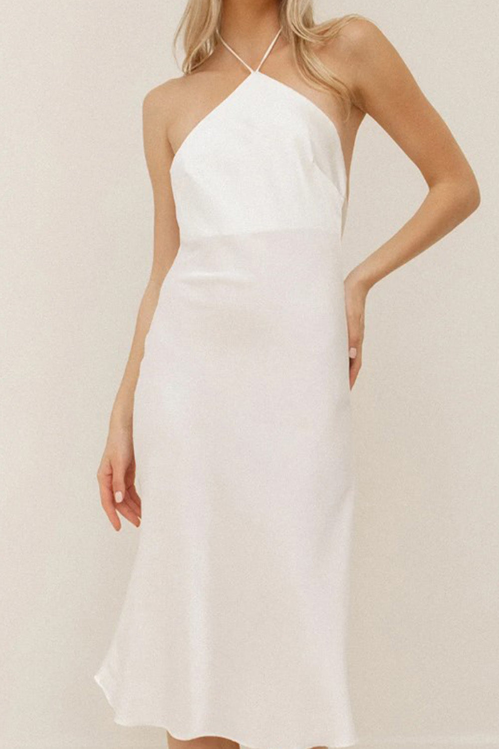 Opulent White Dress