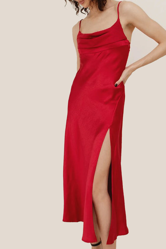 Symphonic Red Dress