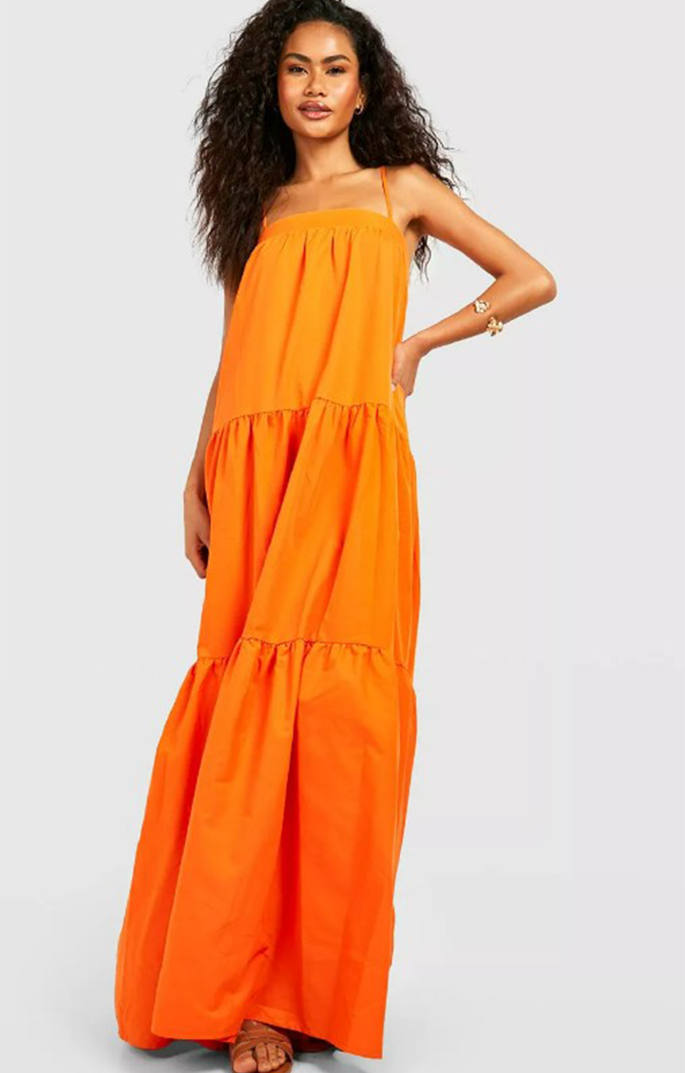 Quirky Orange Dress
