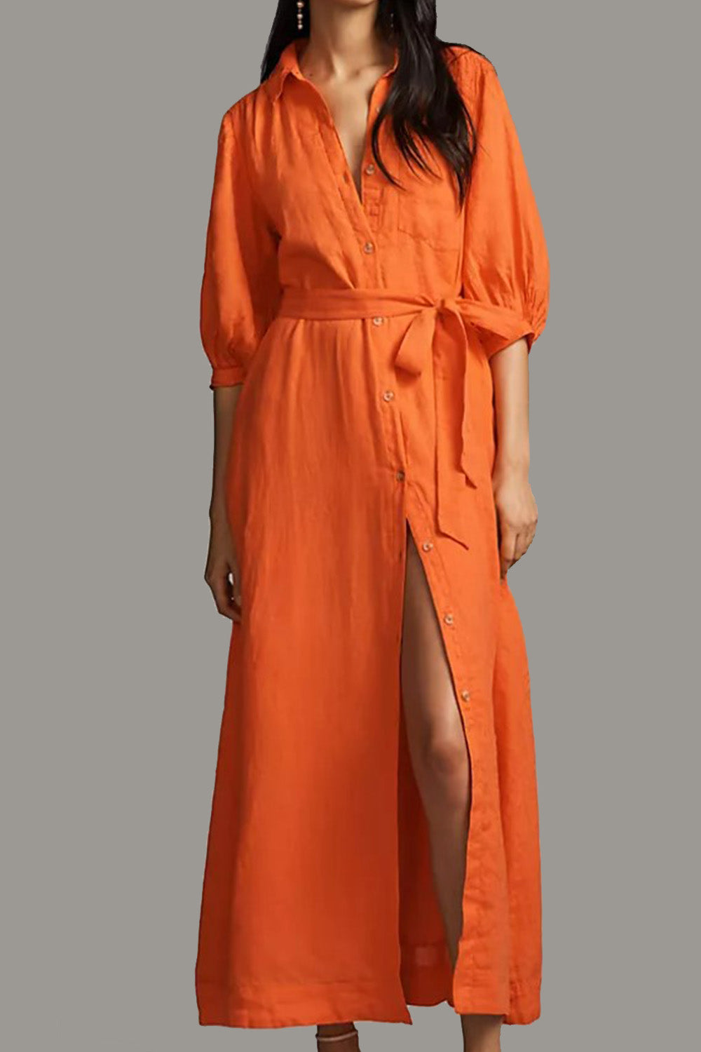 Dulcet Orange Dress