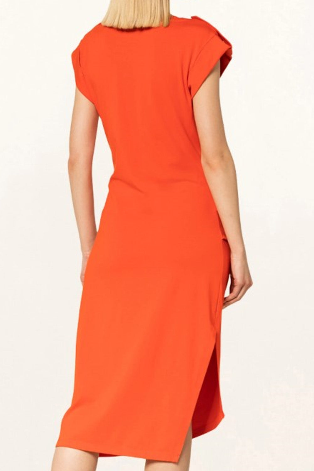 Mellifluous Orange Dress