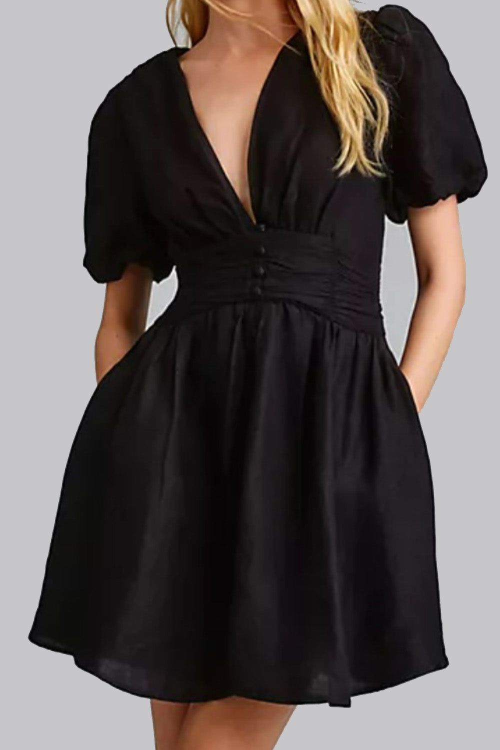 Ornate Black Dress