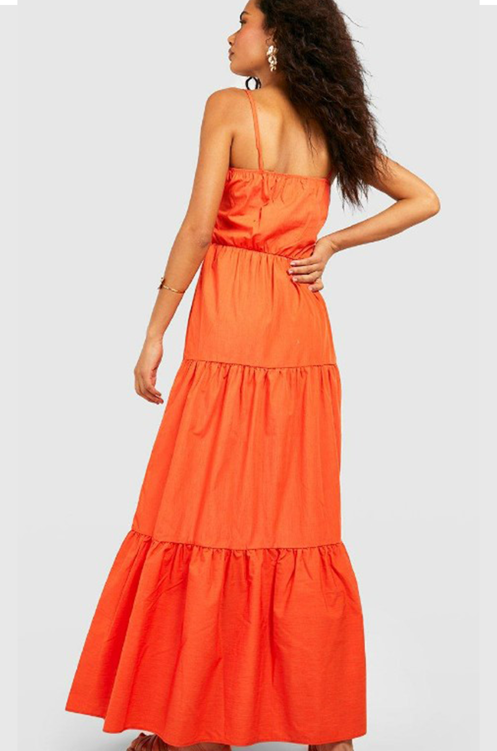 Rollick Orange Dress