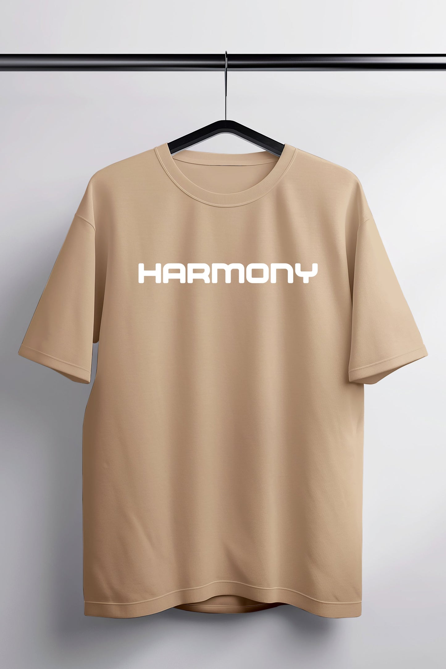 Harmony Peach Oversized Tee