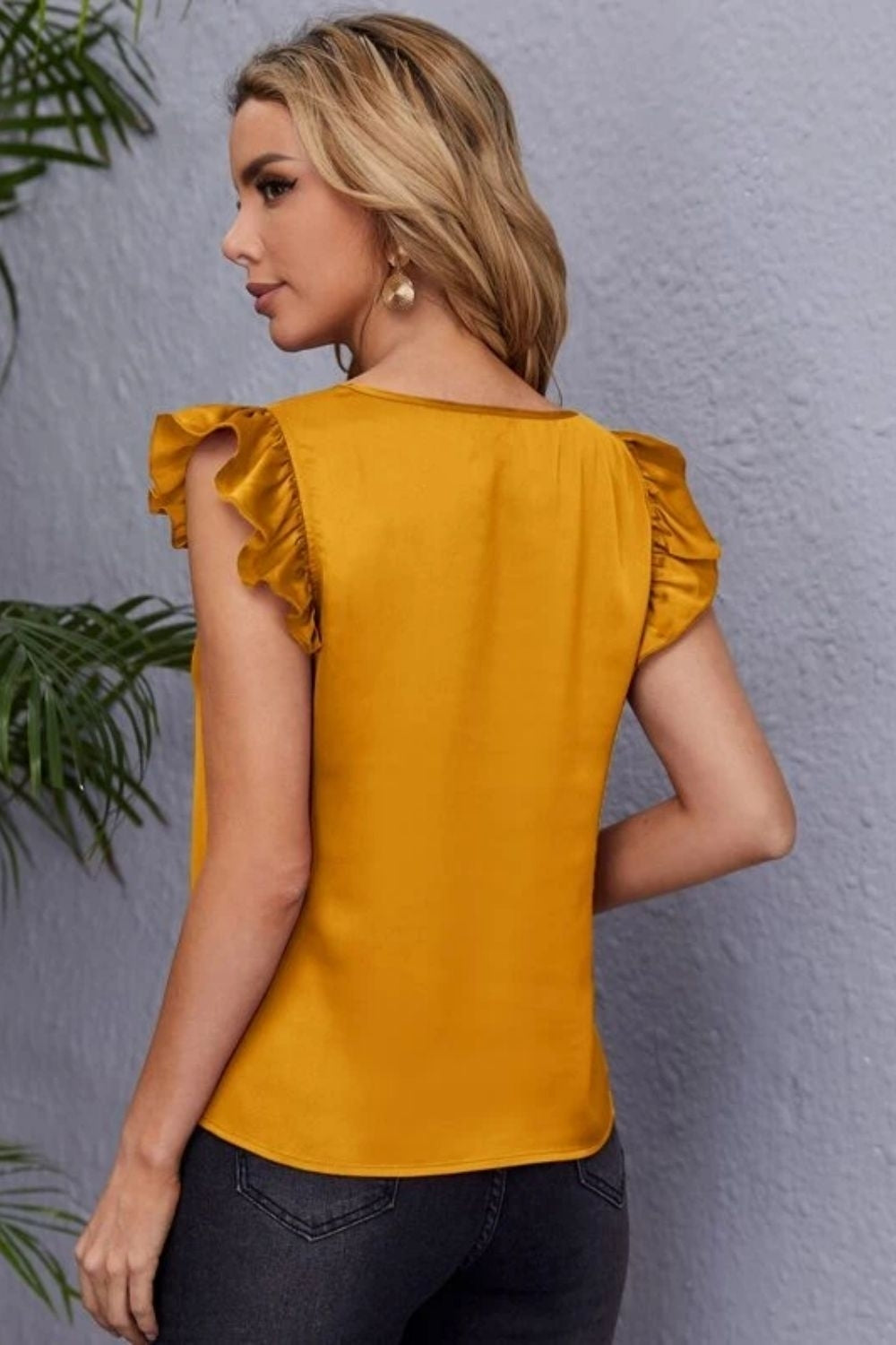 golden yellow top