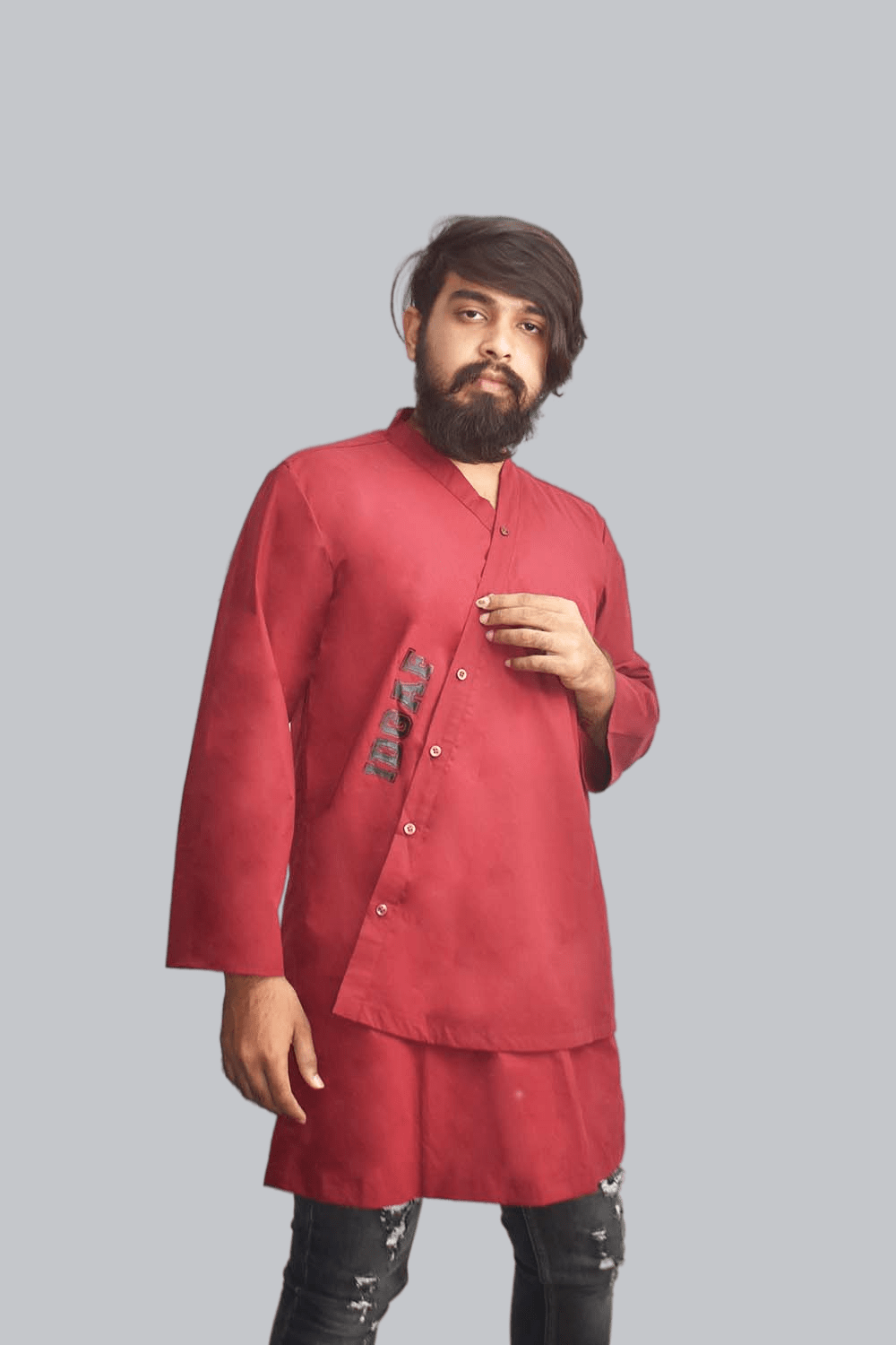 Drummondville Maroon Kurta