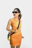 Delirious Orange Dress