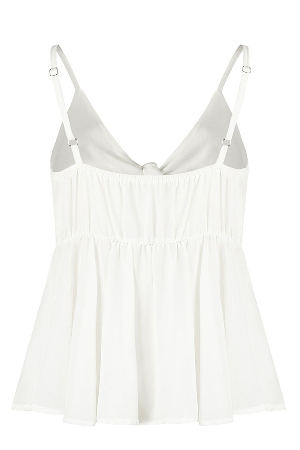 Pretty White Spaghetti Top