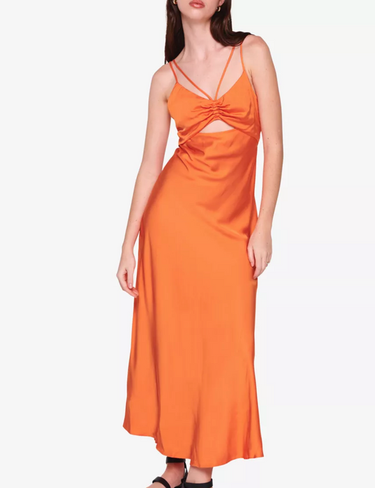 Descent Orange Dress