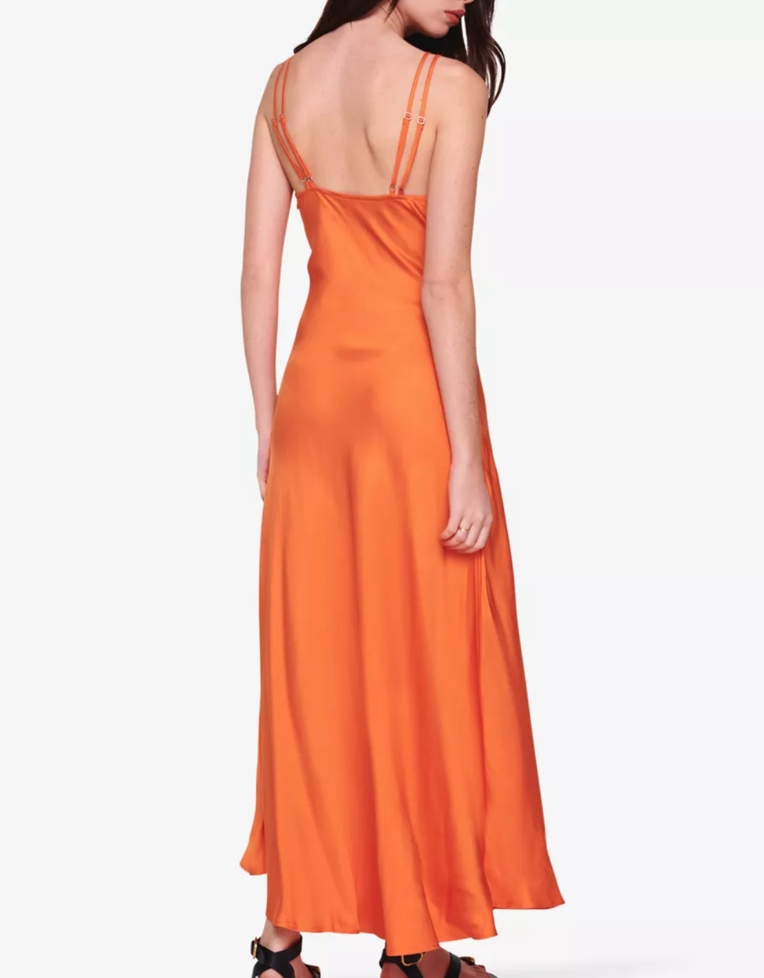 Descent Orange Dress