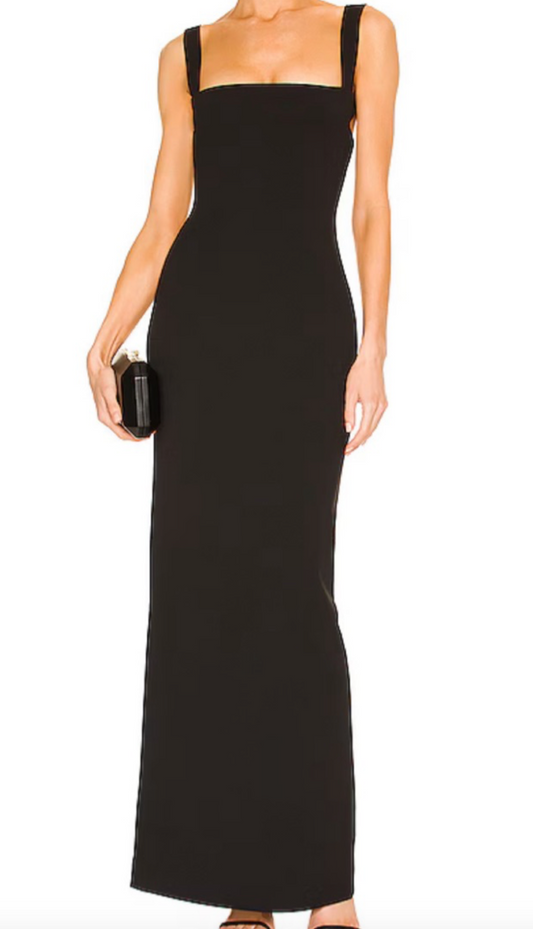 Quassia Black Dress