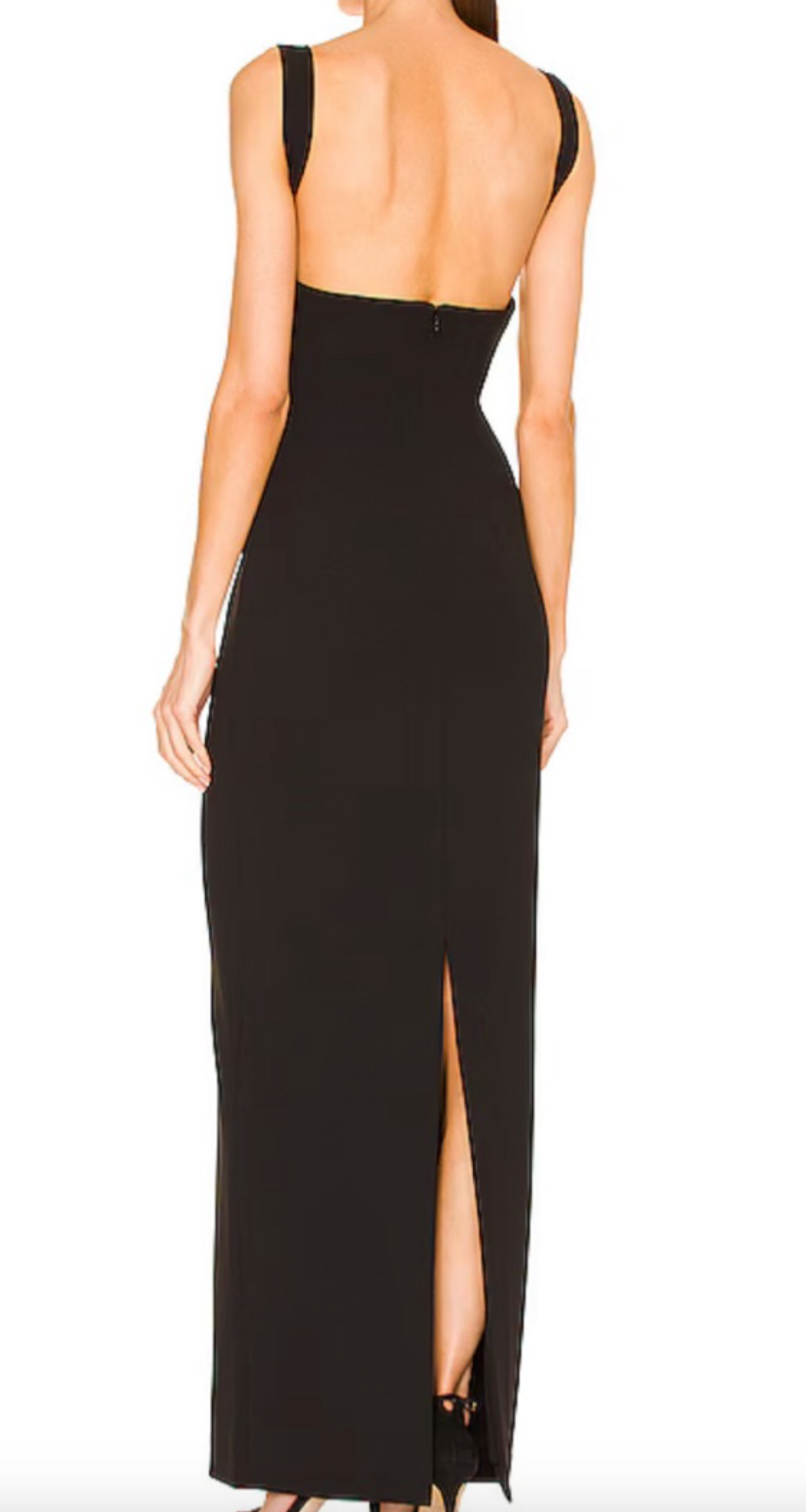 Quassia Black Dress