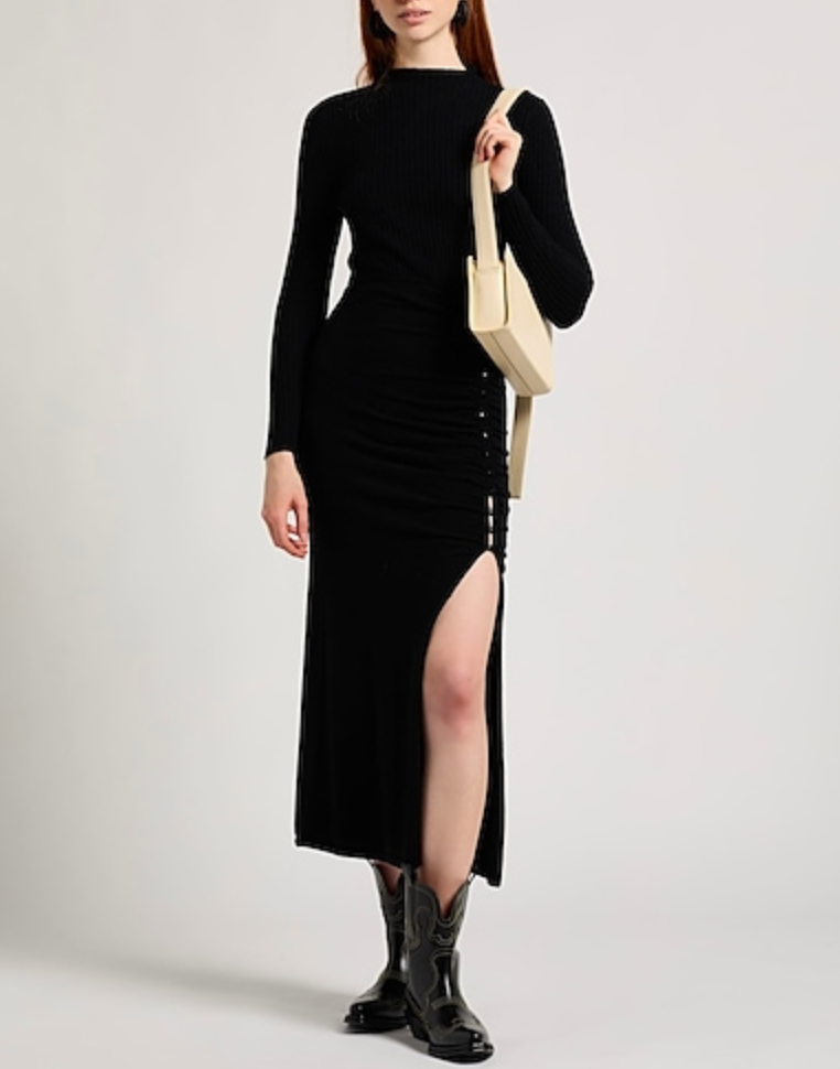 Mahogany Black Dress