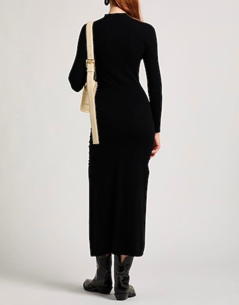 Mahogany Black Dress