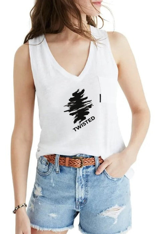 Twisted Top White