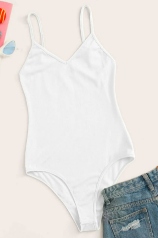 White Cami Bodysuit