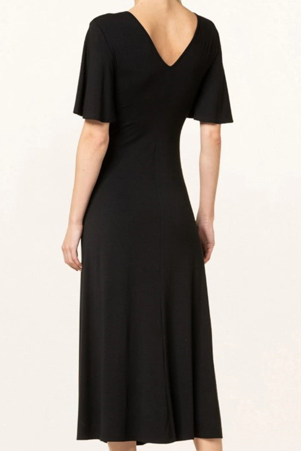 Viridescent Black Dress