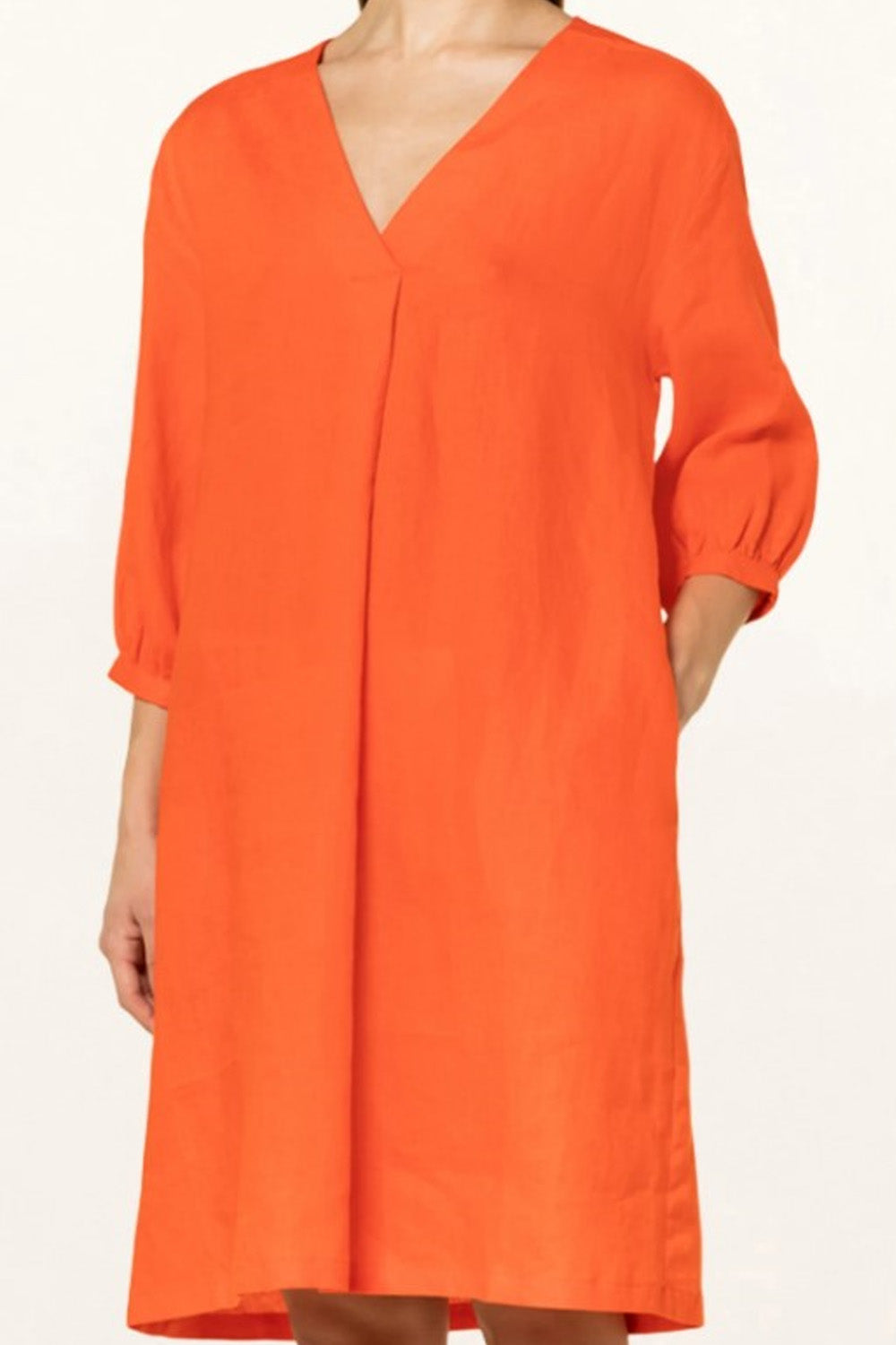 Gaia Orange Dress
