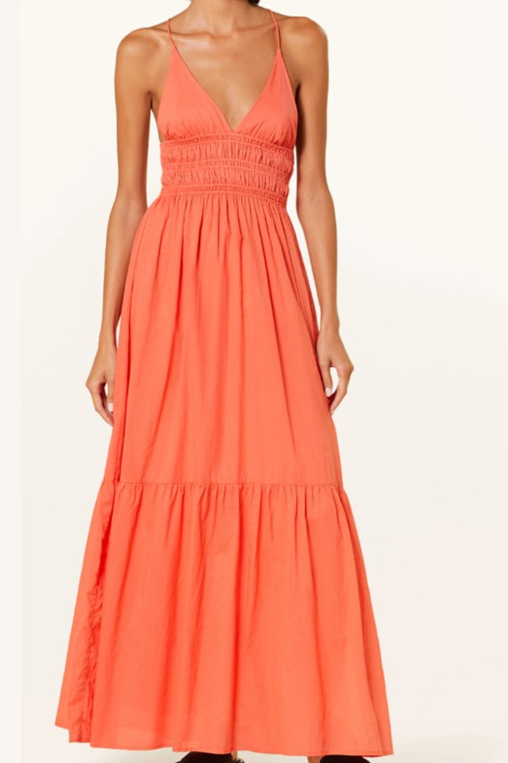 Majesty Orange Dress
