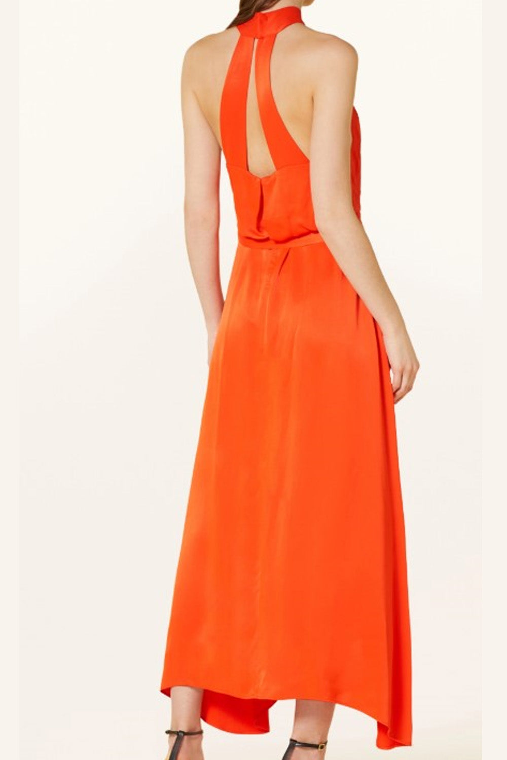 Oceanscape Orange Dress