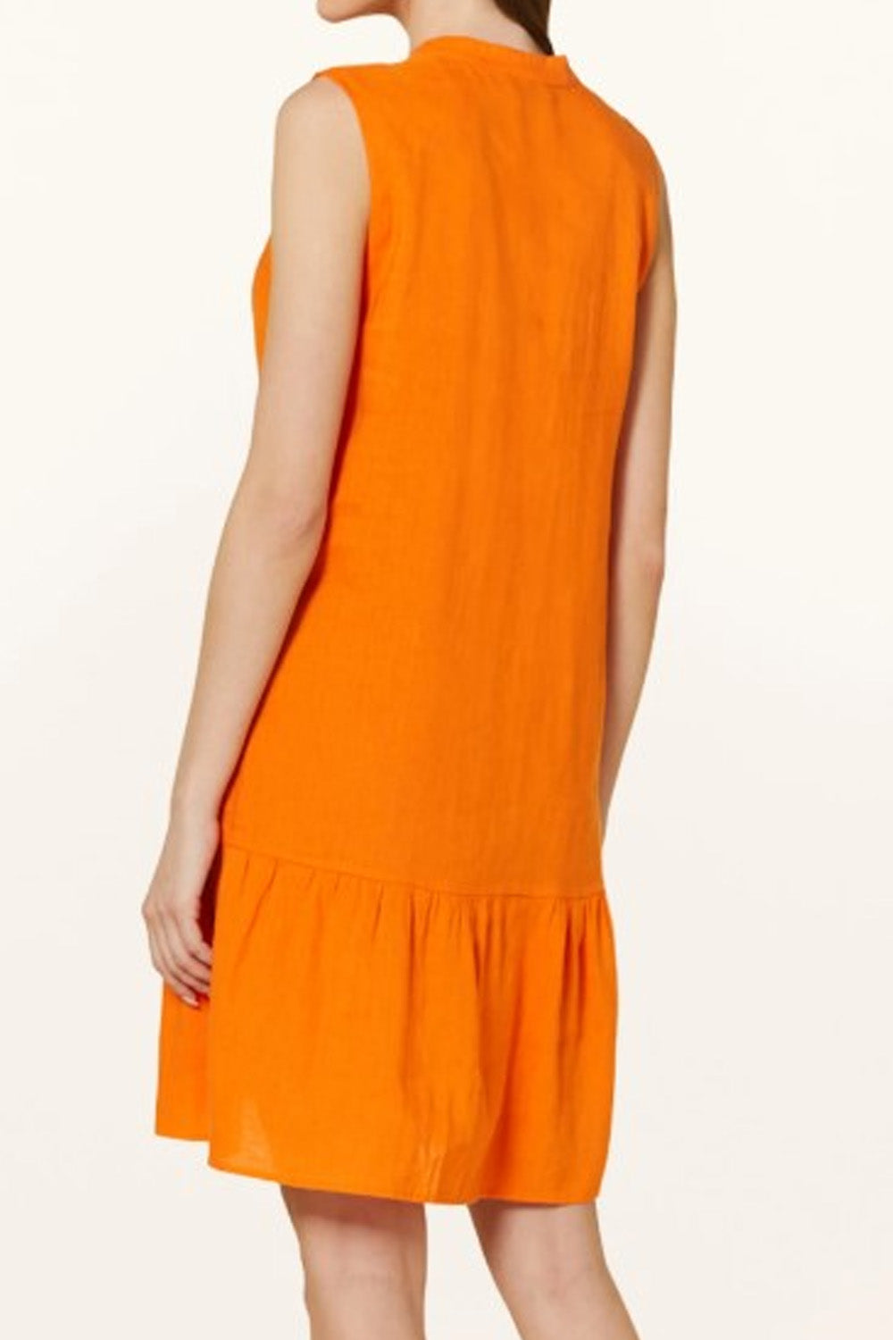 Pastoral Orange Dress