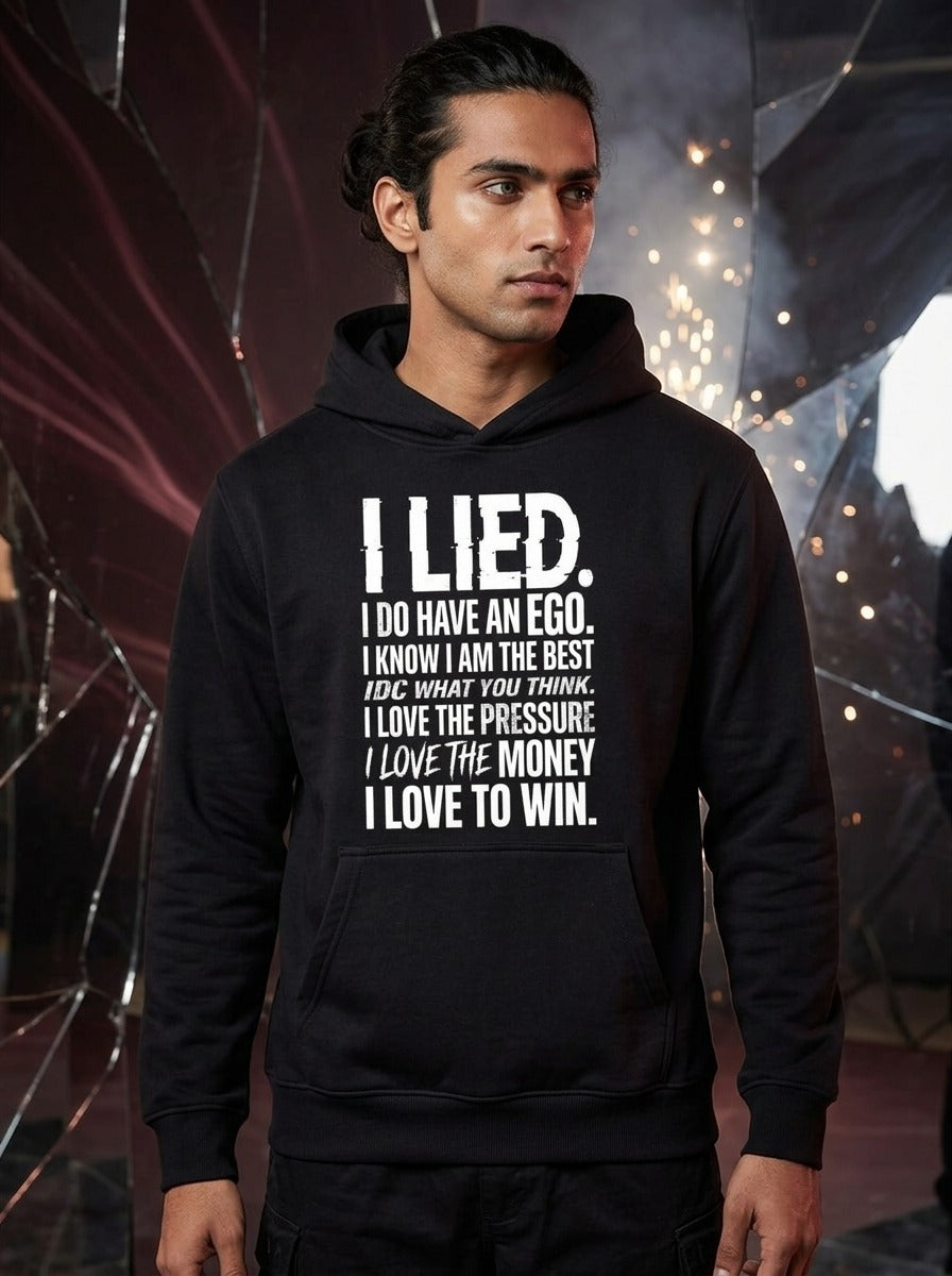 Lied Ego Black Hoodie