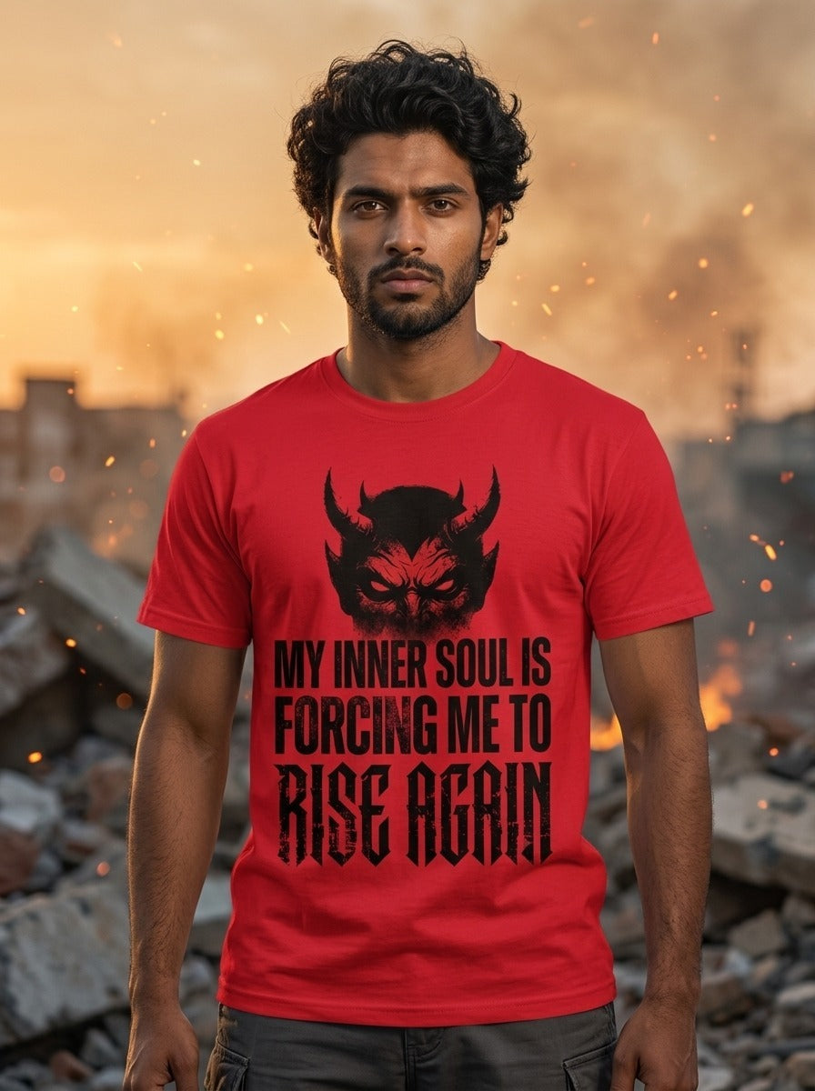 Inner Soul Rise Red Tee