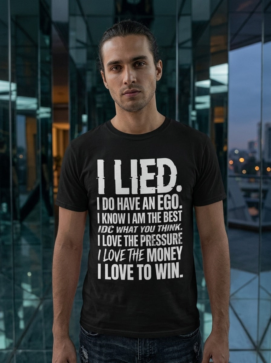 Lied Ego Black Tee
