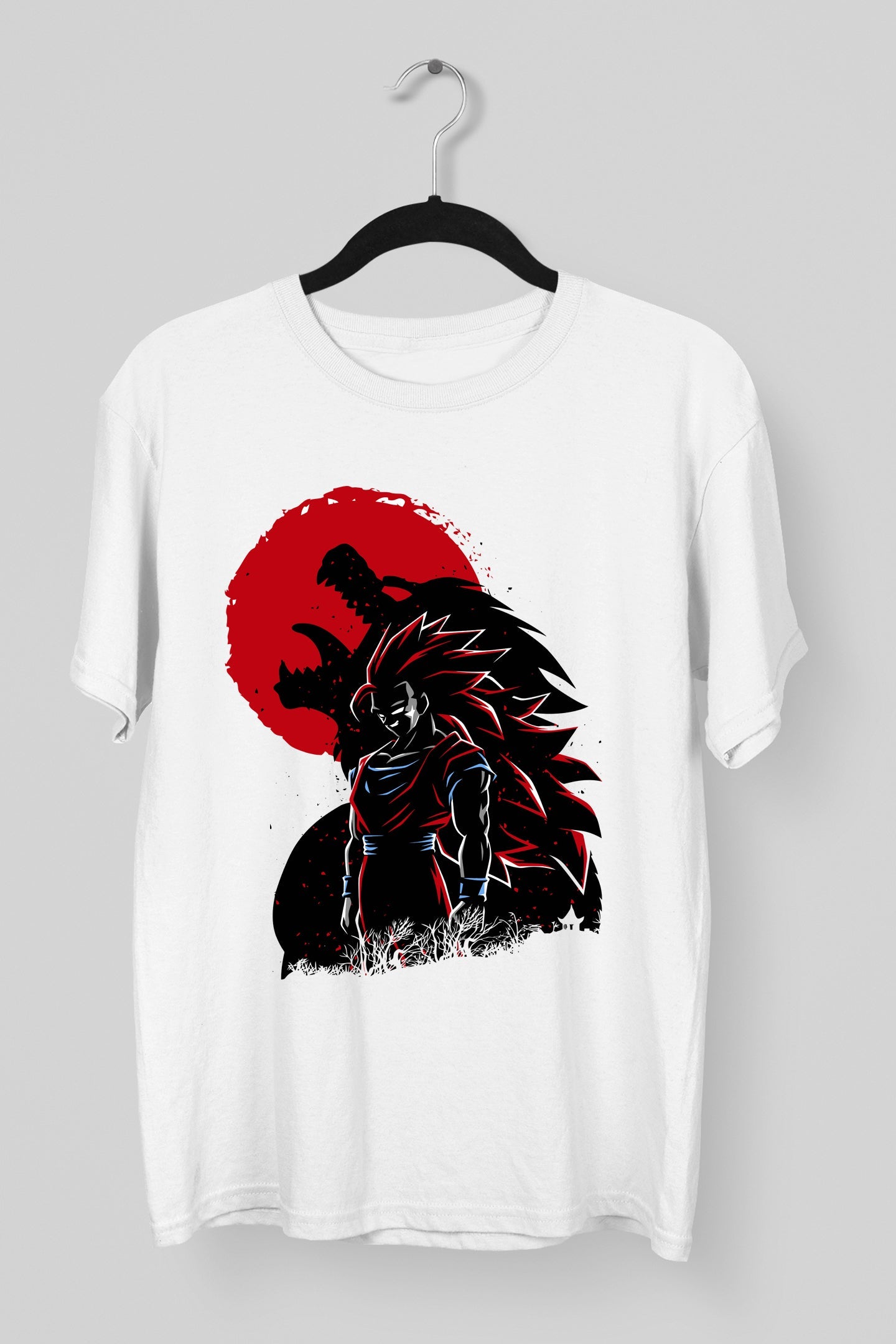 Super Saiyan White Tee