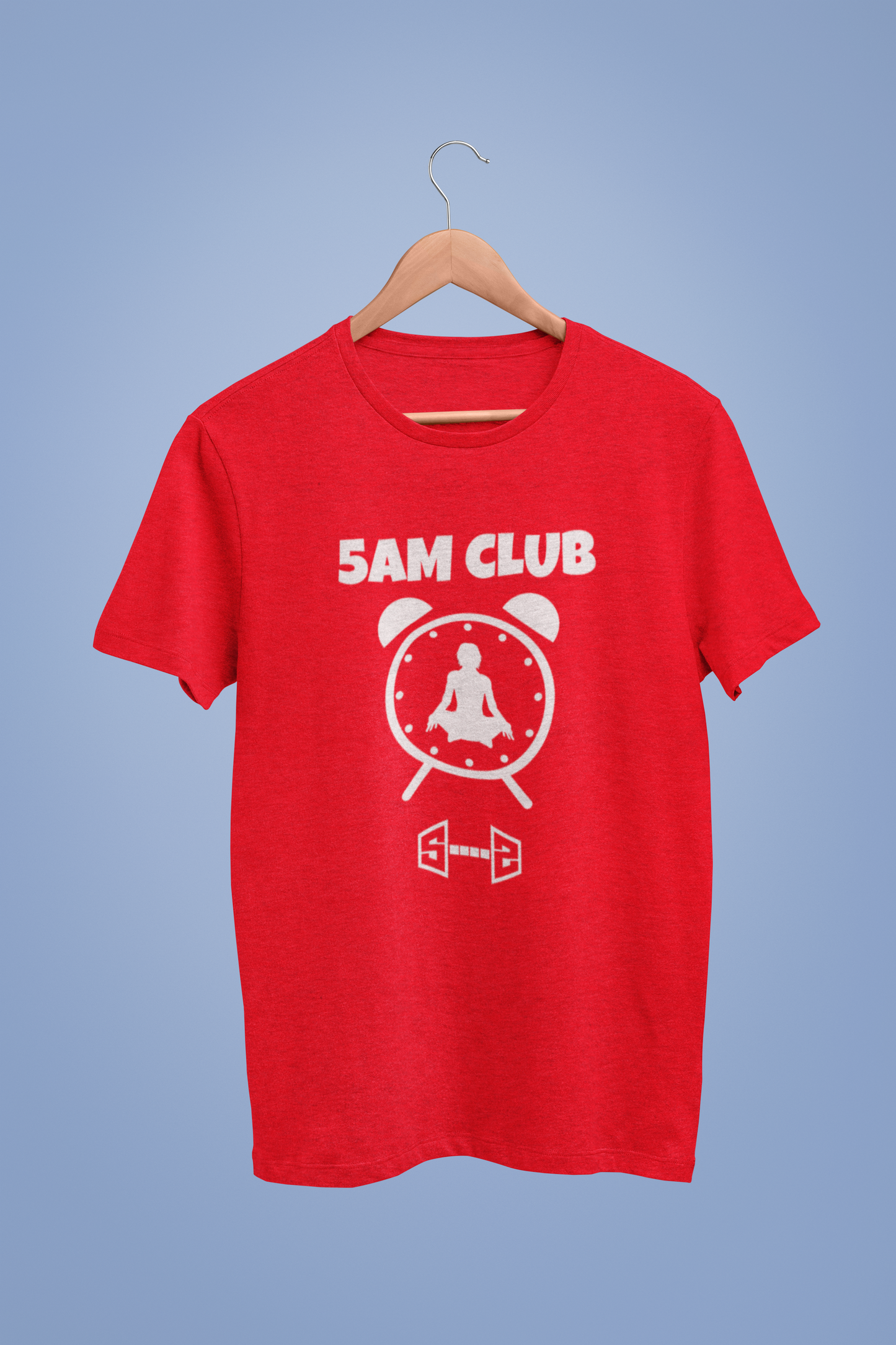5am Club Yoga Red Tshirt