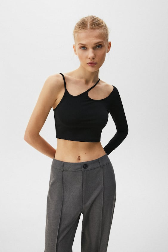 Asymmetric Top With Two Straps