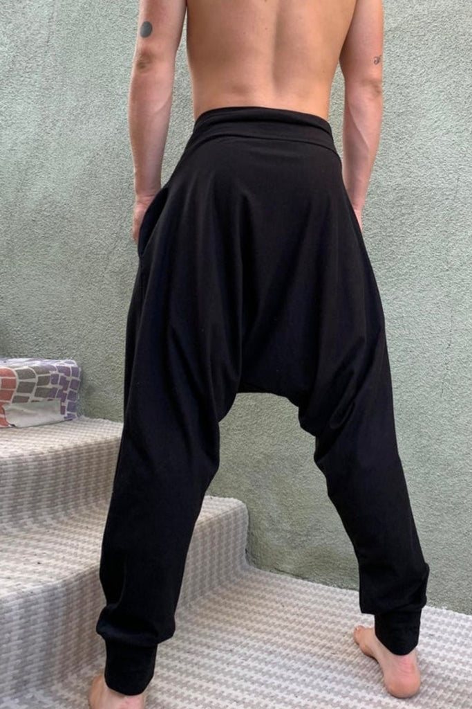 Yamamoto-style Drop-crotch Pants – Dumy Mun