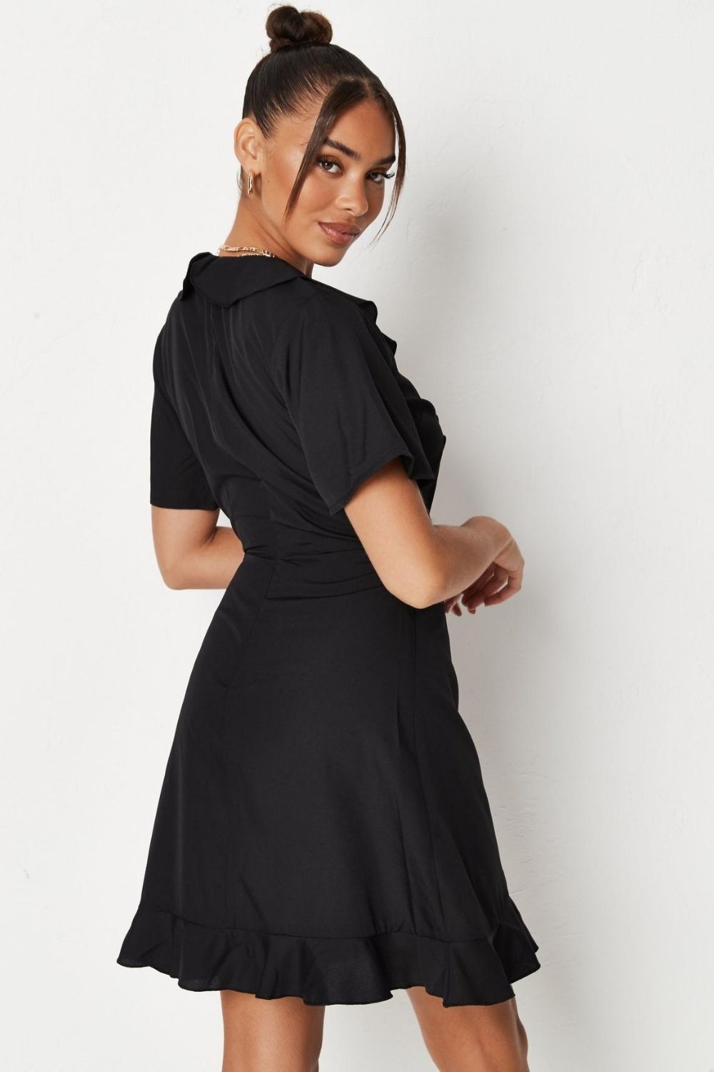 Short Black Lace Prom Dresses, Short Black Homecoming/Graduation Dress –  morievent