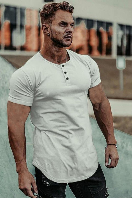 Bodybuilding Fitness Mens Short Sleeve T Shirt