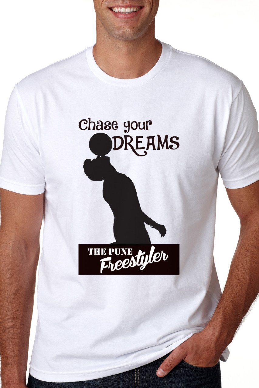 Chase Your Dreams White Tshirt