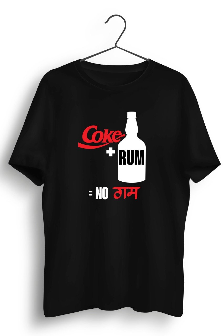 Coke Rum Black Tshirt
