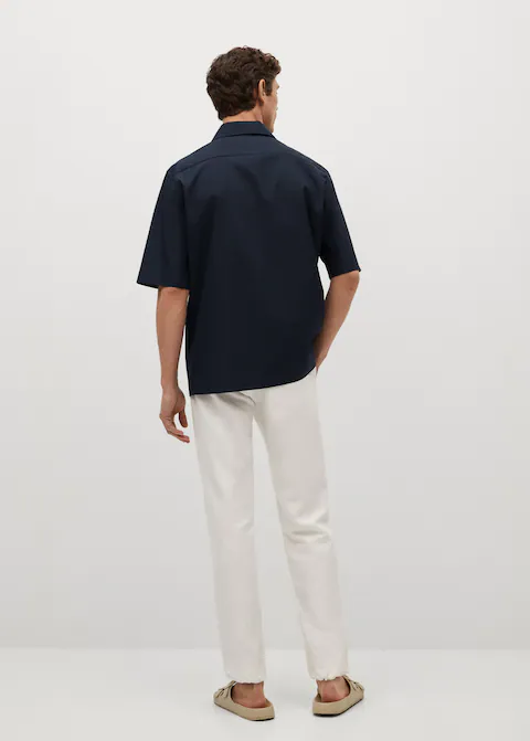 Cotton Shirt With Pockets