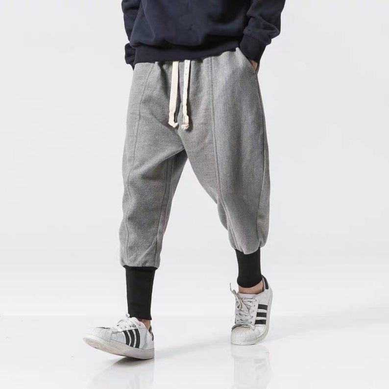 Feje bue brochure Grey Jogger Harem Pants – Styched Fashion