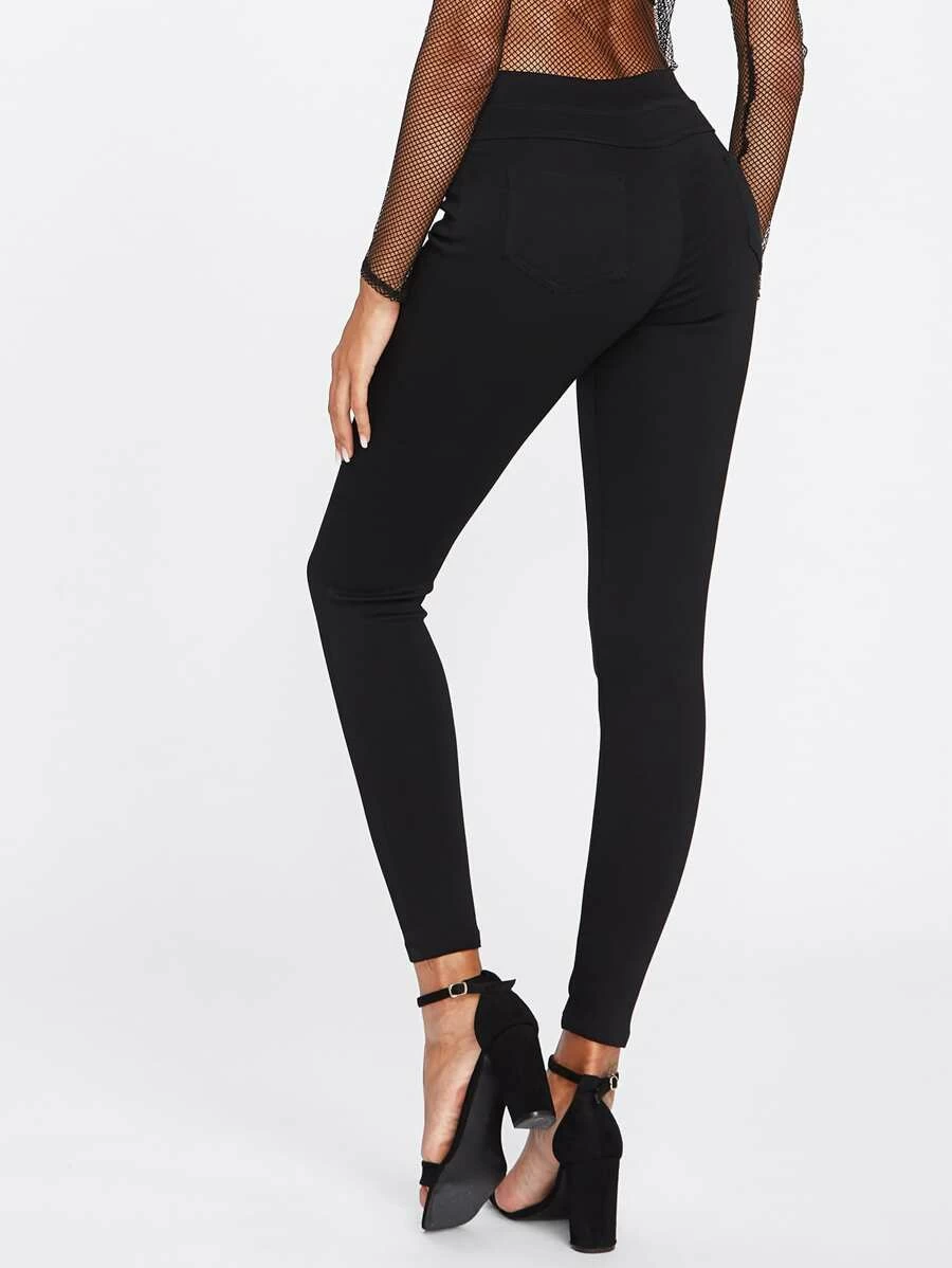 Mid Waist Push Up High Stretch Jeggings – Styched Fashion