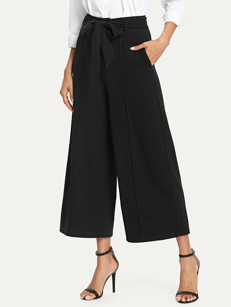 Forever New Culottes  Buy Forever New Wanda Dring Culotte Pant Set of 2  Online  Nykaa Fashion