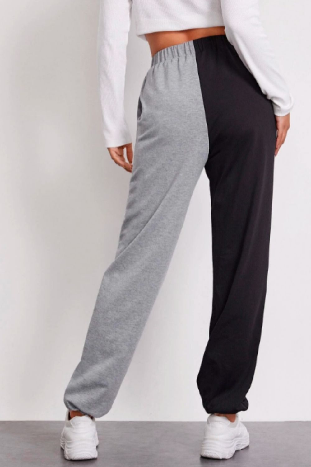 Printed Color Block Track Pants – Styched Fashion