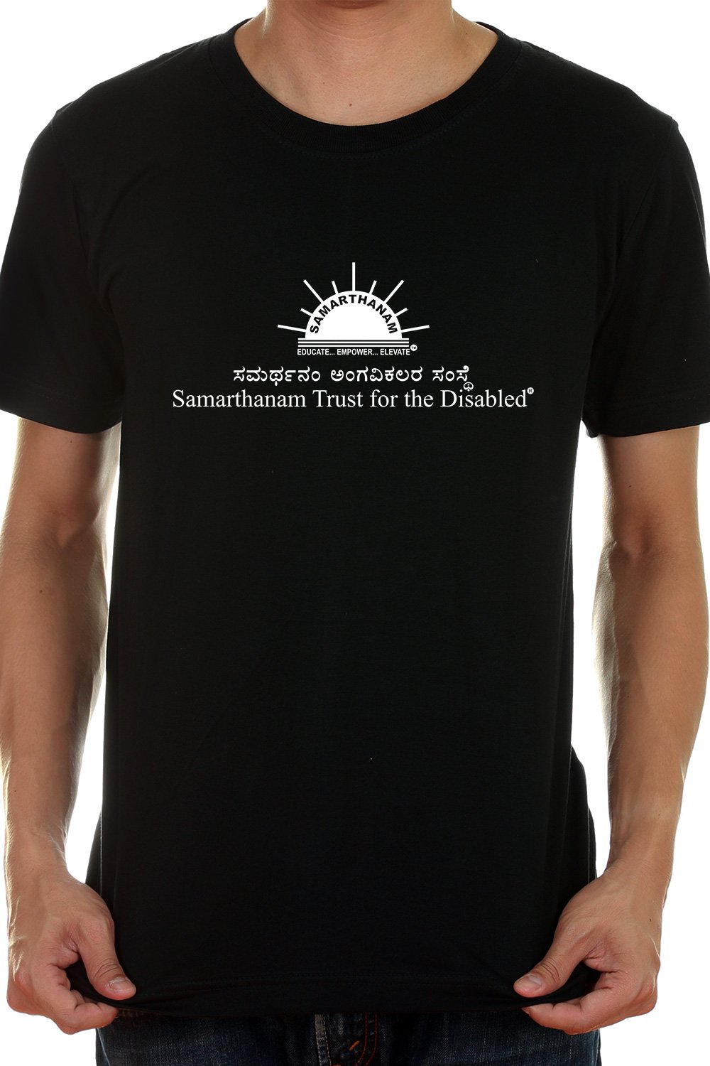 Samarthanam Black Tshirt