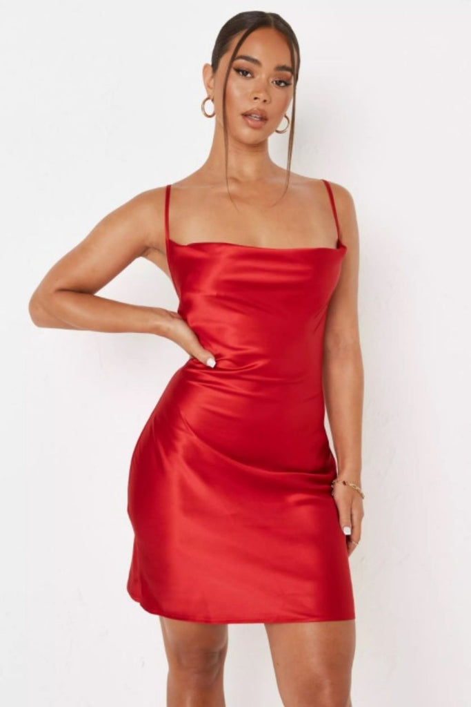 Shiny Me Red Dress
