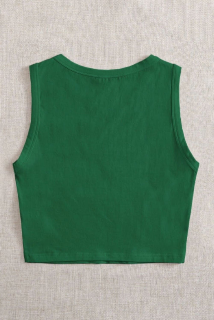 Styched basic crop top
