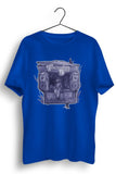 TSB purple logo Blue Tshirt