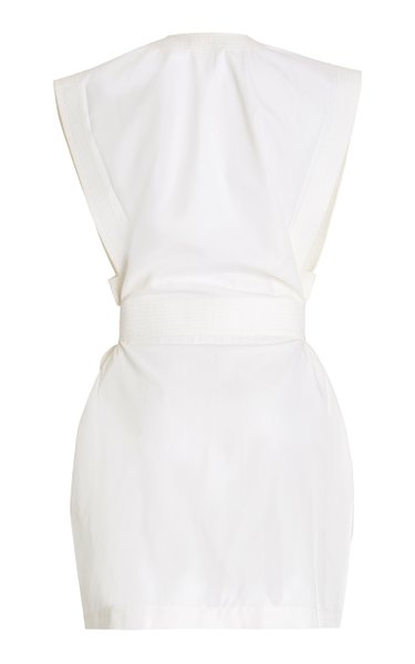 Wardrobe White Kaftan Mini Dress